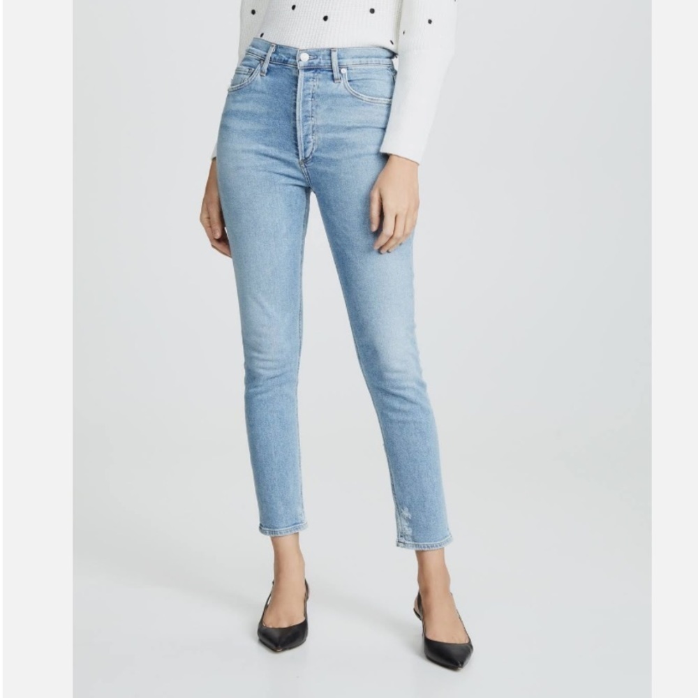 AGOLDE Nico High Rise Slim Fit sz 27